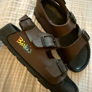 Birki’s Birkenstock Kids Leather Sandal